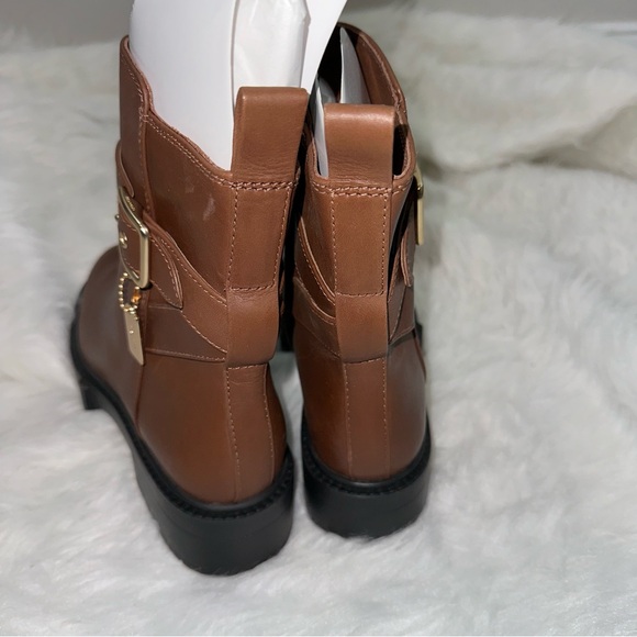 COACH Lacey Boot Chelsea Style Ankle Boot in Dark Saddle Size 9.5 - Picture 6 of 16